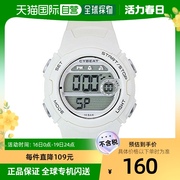 日本直邮J AXIS腕表手表电子10ATM100米防水白色质感简约百搭