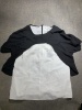 高级感简约圆领短袖T恤女夏季设计感小众雪纺上衣伊华欧秀c20