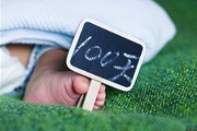 韩式迷你木夹子小黑板留言写字板，影楼道具婚纱，摄影宝宝儿童照道具
