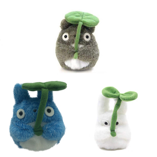 原单日本totoro毛绒玩具，正版玩偶龙猫，公仔宫崎骏周边手办挂件手包