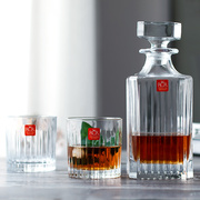 rcr意大利进口创意，欧式复古水晶玻璃洋酒杯，酒瓶威士忌杯酒樽套装