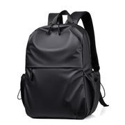 电脑双肩包时尚(包时尚)潮流简约纯色，旅行背包大容量背包