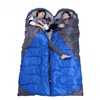 户外秋冬露营双人可拼接睡袋室内打地铺睡垫可伸腿成人野营睡袋
