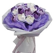 21朵川崎玫瑰折纸花束材料包手工玫瑰花束diy材料，包自制(包自制)纸花束