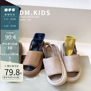 韩版童鞋儿童凉鞋夏季男童面包鞋女童包头沙滩鞋软底宝宝鞋子
