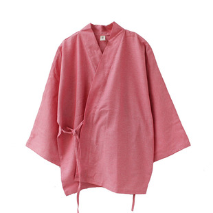 袁落落(袁落落)女装原创设计日式和风改良纯色简约和服式上衣短外套开衫