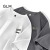 森马集团品牌GLM重磅小华夫格T恤男款夏季潮牌宽松青少年短袖体恤