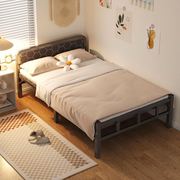 简易折叠床单人家用床加床成人办公室硬板铁床一米二加固午休小床