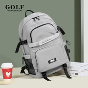golf双肩包男女(包男女，)15.6寸电脑包背包女可挂拉杆箱书包初中高中大学生