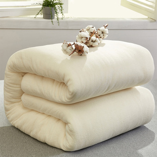 棉被春秋夏季薄被纯棉花被子手工棉被棉絮学生床垫被褥子棉花被芯