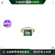 韩国直邮SWAROVSKI 施华洛世奇 横行方形切割水晶戒指