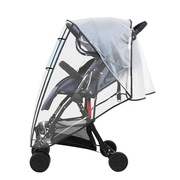 婴儿车雨罩透气防风雨宝宝推车防寒雨衣bb车雨罩儿童伞车雨棚通用