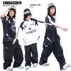 SWAGGERJR儿童街舞潮服hiphop套装秋季少儿炸街嘻哈POLO衫演出服