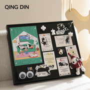 QINGDIN电表箱装饰画竖版免打孔磁吸黑板配电箱遮挡 现代简约