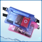 游泳防水包大号(包大号，)防水腰包手机相机，防水袋户外运动便携储物透明袋