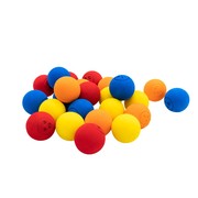 幼儿园投掷运动发泡球家居装饰球EVA手工贴画制作材料塑料彩色球