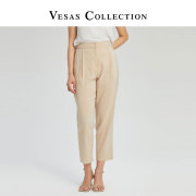 vesascollection唯尚女装，长裤亚麻铅笔，裤透气帅气而又职业