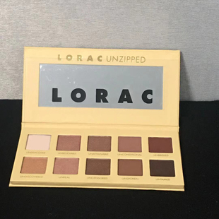   美国Lorac 'unzipped'粉棕眼影盘