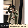 makistudio2023秋季时尚显瘦休闲工装风衣军绿色，夹克外套女