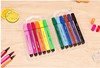 汇林三角杆1218243648色水彩笔可水洗彩色涂鸦儿童绘画笔