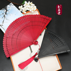 和扇堂古风折扇手工扇子