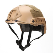 轻量化fast战术头盔二级吃鸡cs野战，游戏盔户外骑行训练防护头盔
