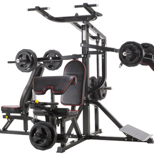 康强三方位综合力量训练器BK-167 三人站组合大型多功能健身器材