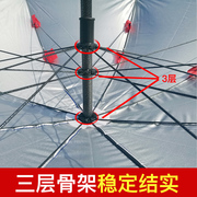 户外遮阳伞大太阳伞摆摊广告伞定制logo折叠3米圆形庭院伞沙滩伞