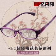 TR90老花镜品牌女款树脂超轻女式时尚老光老花眼镜防疲劳