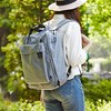 旅游情侣书包短途帆布旅行包，旅行袋手提包双肩，女男背包登机行李包