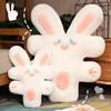 一只有钱兔公仔创意礼物，兔子毛绒玩具睡觉床上玩偶女生抱枕靠垫