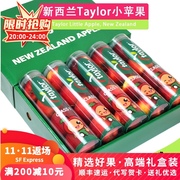 5罐礼盒装Taylor罐装小苹果新西兰红玫瑰新鲜水果送礼