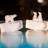 威士忌硅胶冰格模具冰块，制冰冻冰球，企鹅北极熊冰球