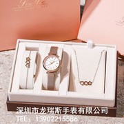 韩版防水时尚小表盘手表女士，复古圆形石英，真皮普通国产腕表