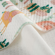 婴儿纯棉加厚a类夹棉布保暖衣床单空调，被空气层面料绗缝夹棉布