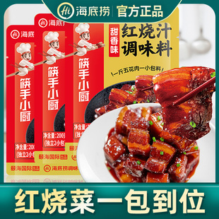 海底捞筷手小厨红烧肉调味料200g家用酱料猪蹄肉排骨酱汁料