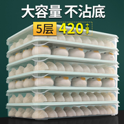 饺子收纳盒冰箱用食品级冷冻专用盒子水饺速冻馄饨冻保鲜包子多层