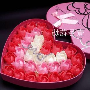 川崎玫瑰朵朵 纸玫瑰手工折纸玫瑰礼盒成品手揉纸花材料包