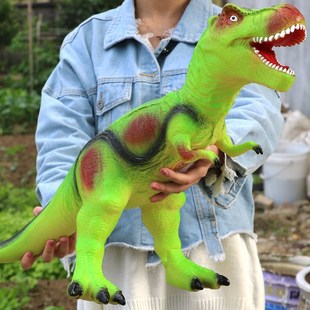 恐龙玩具大号仿真软胶霸王龙，动物模型超大塑胶软，儿童宝宝3岁6男孩