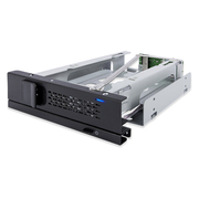 ICY DOCK MB171SP-1B免工具3.5 SATA硬盘抽取盒适用于5.25光驱位