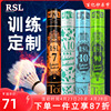 亚狮龙rsl7号羽毛球专业比赛级，鸭毛a10号，p10耐打鹅毛rsl90羽球