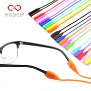 晰雅眼镜绳绑带眼镜腿配件 户外运动眼镜链硅胶套眼镜防滑绳