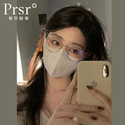 帕莎防蓝光抗电脑辐射眼镜，女素颜近视眼睛，护眼无度数超轻可配度数