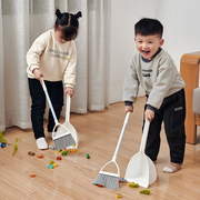 日本儿童小扫把簸箕套装宝宝小孩学生扫地迷你扫帚笤帚组合玩具