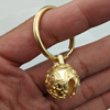 会响纯铜铃铛 黄铜材质DIY手工铃铛 钥匙扣包包小挂件手链吊坠