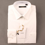 步森衬衫busen步森男式长袖，衬衫商务衬衣乳白色，职业正装衬褂