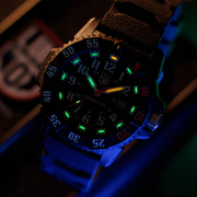 瑞士军表luminox雷美诺时，3801.c户外运动防水45mm大表盘手表