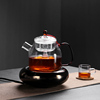 电陶炉煮茶器茶壶白黑茶煮茶炉玻璃壶电全自动蒸汽茶壶煮茶炉家用