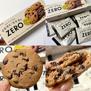 乐天zero代可可脂巧克力曲奇饼干，84g韩国进口0糖办公室小零食