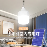 太阳能户外灯家用庭院灯泡，室内led灯照明灯，超亮一拖二2024吊灯